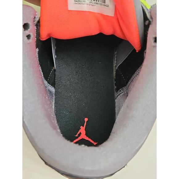 Nike Air Jordan 3 Retro Sneakers Black Atomic Red Kids 6.5Y Basketball Shoes - Picture 16 of 16